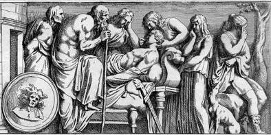 Scène medicale par Petro Sancto Bartoli, via Wikimedia Commons